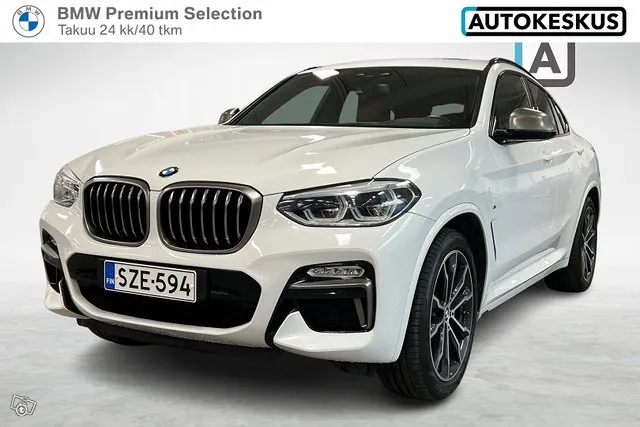 BMW X4 G02 xDrive M40i A *HUD / Kattoluukku / Comfort access / Koukku / Harman Kardon* - Autohuumakorko 1,99%+kulut - BPS vaihtoautotakuu 24 kk Image 1